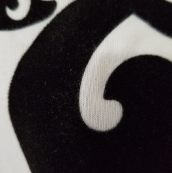 Retro Juicy Couture nwot Medium velourprint tshirt - Picture 8 of 8